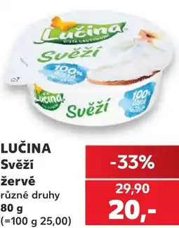 Kaufland LUČINA Svěží žervé nabídka