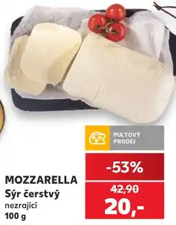 Kaufland MOZZARELLA Sýr čerstvý nezrající nabídka