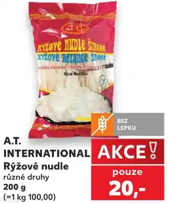 Kaufland A.T. INTERNATIONAL Rýžové nudle nabídka