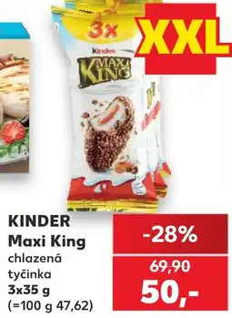 Kaufland KINDER Maxi King nabídka