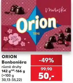 Kaufland ORION Bonboniéra nabídka
