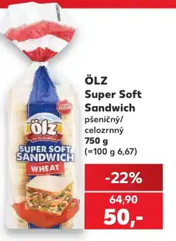 Kaufland ÖLZ Super Soft Sandwich nabídka