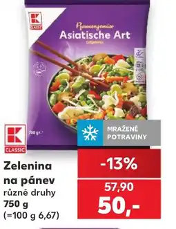 Kaufland Zelenina na pánev nabídka