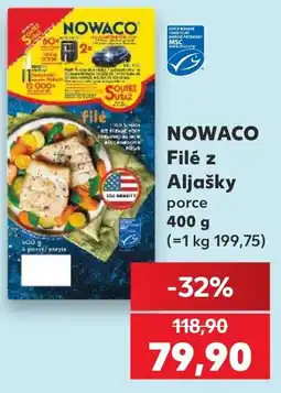 Kaufland NOWACO Filé z Aljašky nabídka