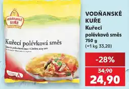 Kaufland VODŇANSKÉ KUŘE Kuřecí polévková směs nabídka