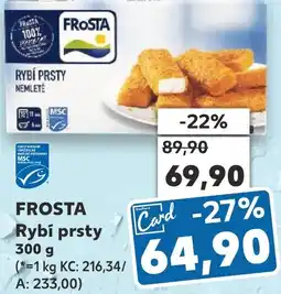 Kaufland FROSTA Rybí prsty nabídka