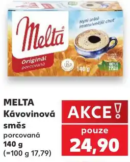 Kaufland MELTA Kávovinová směs porcovaná nabídka
