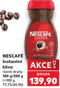 Kaufland NESCAFÉ Instantní Κάνα nabídka