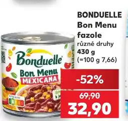 Kaufland BONDUELLE Bon Menu fazole nabídka