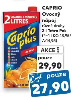 Kaufland CAPRIO Ovocný парој nabídka