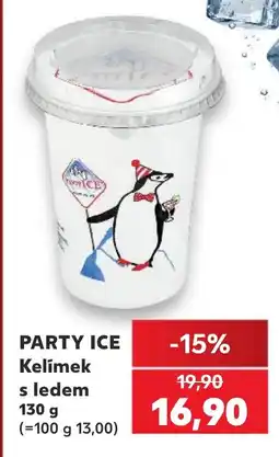 Kaufland PARTY ICE Kelímek s ledem nabídka