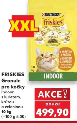 Kaufland FRISKIES Granule pro kočky nabídka