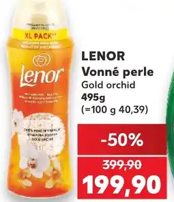 Kaufland LENOR Vonné perle nabídka