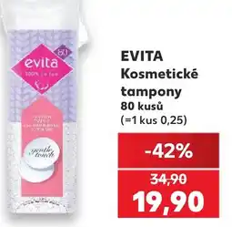 Kaufland EVITA Kosmetické tampony nabídka