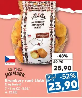 Kaufland Brambory raně žluté nabídka
