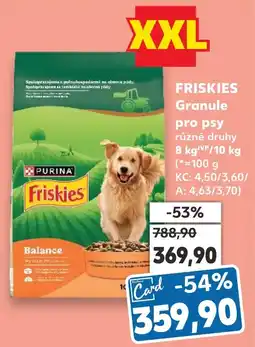 Kaufland FRISKIES Granule pro psy nabídka