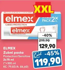 Kaufland ELMEX Zubní pasta nabídka