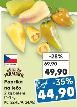 Kaufland Paprika na lečo nabídka