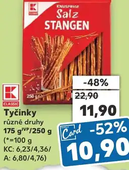 Kaufland Tyčinky nabídka