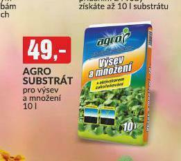 Baumax Agro substrát nabídka