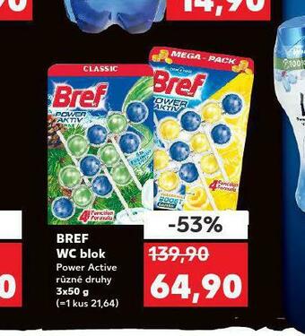 Kaufland Bref wc blok nabídka