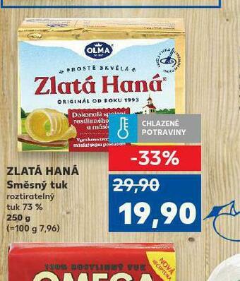 Kaufland Zlatá haná směsný tuk nabídka