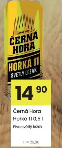Kubík potraviny Černá Hora Hořká 11 nabídka