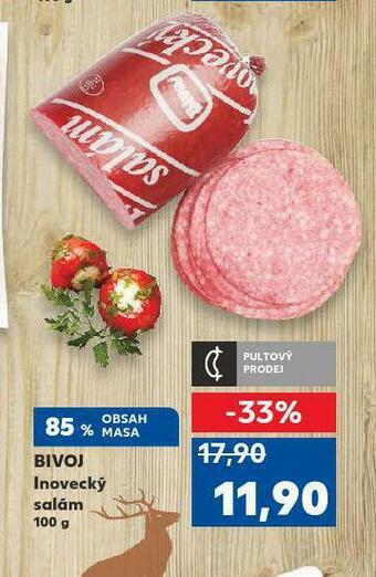 Kaufland Inovecký salám nabídka