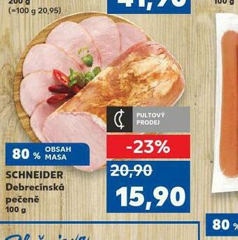 Kaufland Debrecínská pečeně nabídka