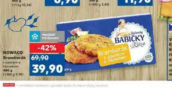 Kaufland Nowaco bramborák nabídka