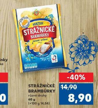 Kaufland Strážnické brambůrky nabídka