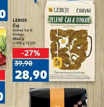 Kaufland Leros čaj nabídka