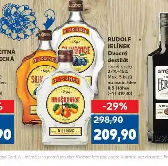 Kaufland Rudolf jelínek destilát nabídka