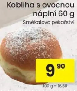 Kubík potraviny Kobliha s ovocnou náplní nabídka