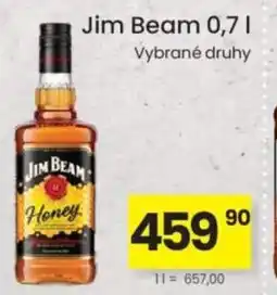 Kubík potraviny Jim Beam nabídka