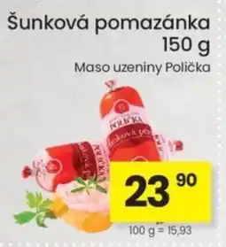 Kubík potraviny Šunková pomazánka nabídka