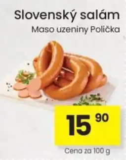 Kubík potraviny Slovenský salám nabídka