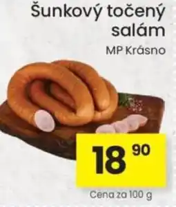 Kubík potraviny Šunkový točený salám nabídka