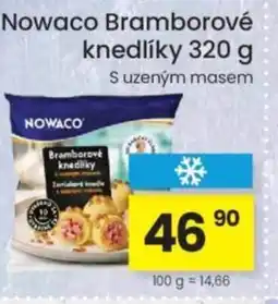 Kubík potraviny Nowaco Bramborové knedlíky nabídka