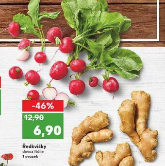 Kaufland Ředkvičky nabídka