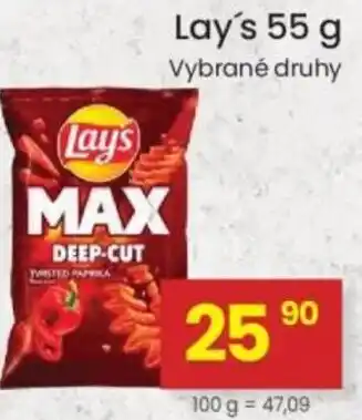 Kubík potraviny Lay's nabídka