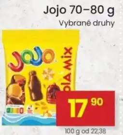 Kubík potraviny Jojo nabídka