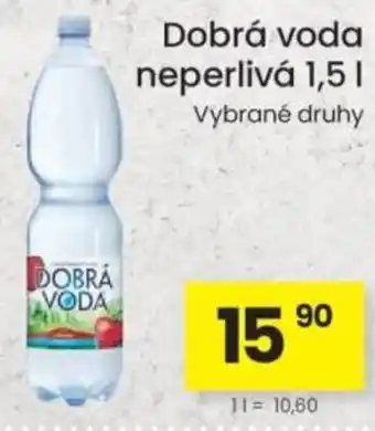 Kubík potraviny Dobrá voda neperlivá nabídka