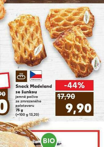 Kaufland Snack madeland se šunkou nabídka