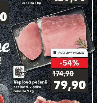 Kaufland Vepřová pečeně bez kosti nabídka