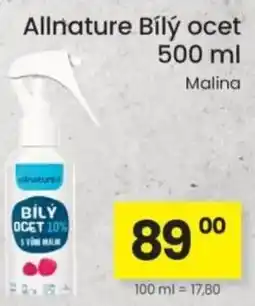Kubík potraviny Allnature Bílý ocet nabídka