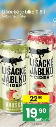 Kubík potraviny Lišácké jablko nabídka