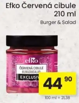 Kubík potraviny Efko Červená cibule nabídka
