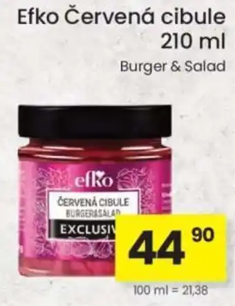 Kubík potraviny Efko Červená cibule nabídka