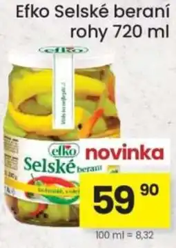 Kubík potraviny Efko Selské beraní rohy nabídka